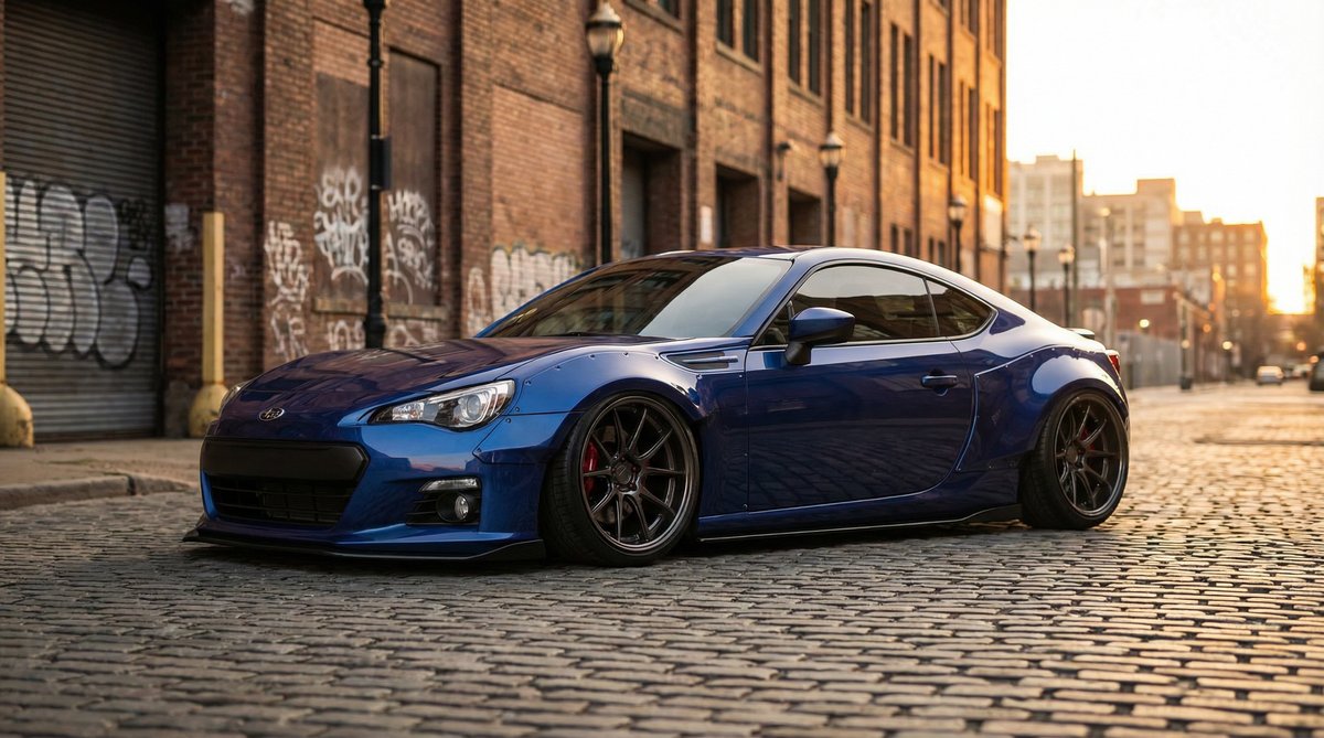 天美修车改装视频-蓝色跑车深度改装视频教程